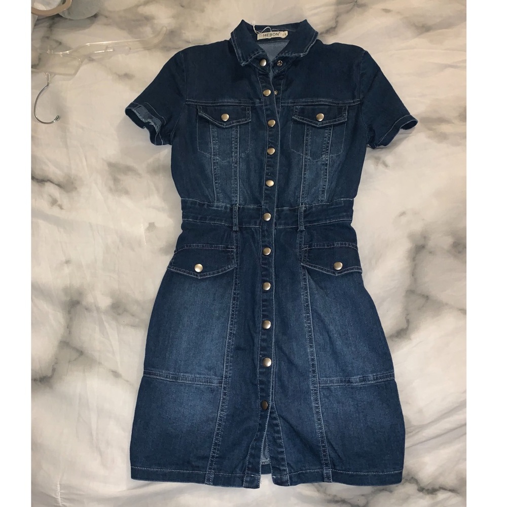 Blue jean dress